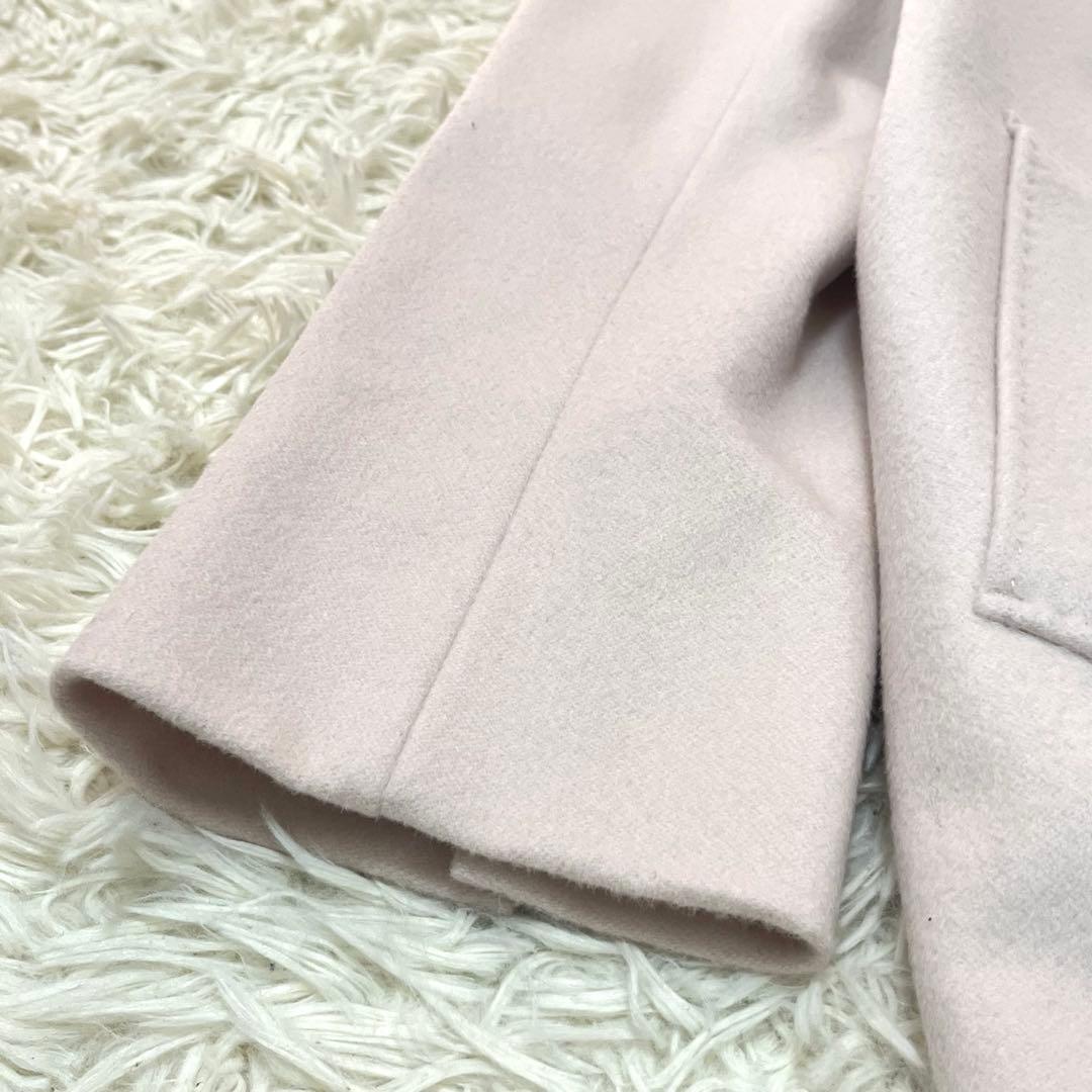 【美品✨️】23区 23AW ウールカシミヤビーバー チェスターコート ベージュ