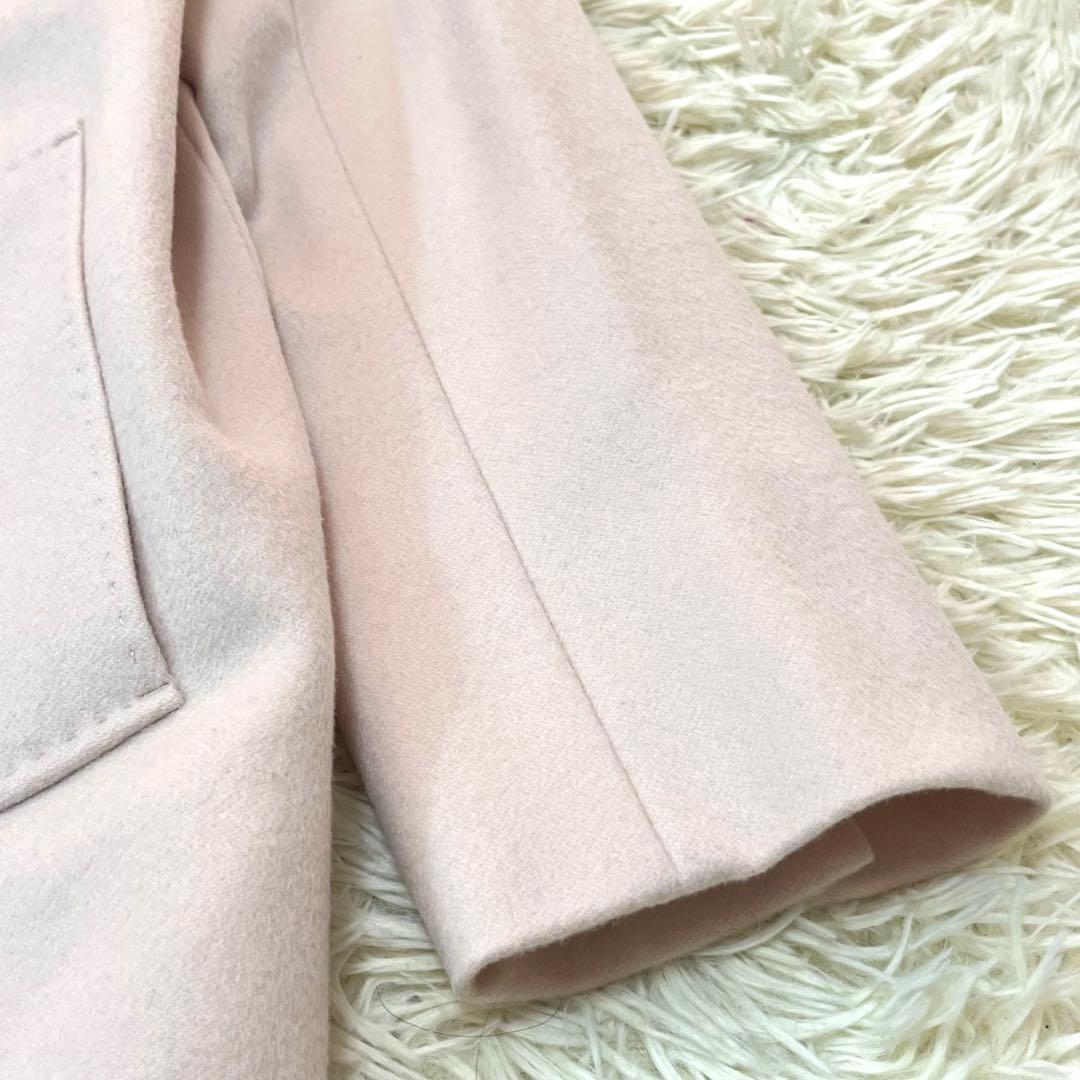 【美品✨️】23区 23AW ウールカシミヤビーバー チェスターコート ベージュ