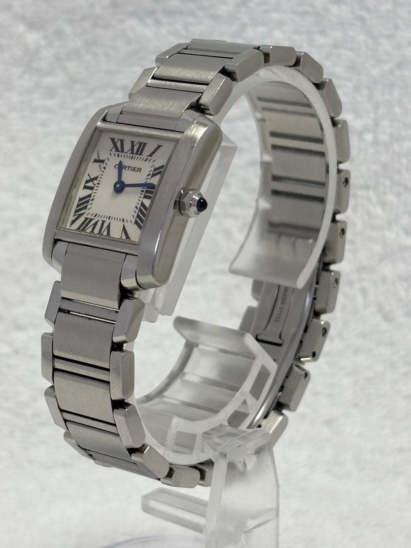 【美品】カルティエ タンクフランセーズ SM クォーツ【2384】【稼働品】