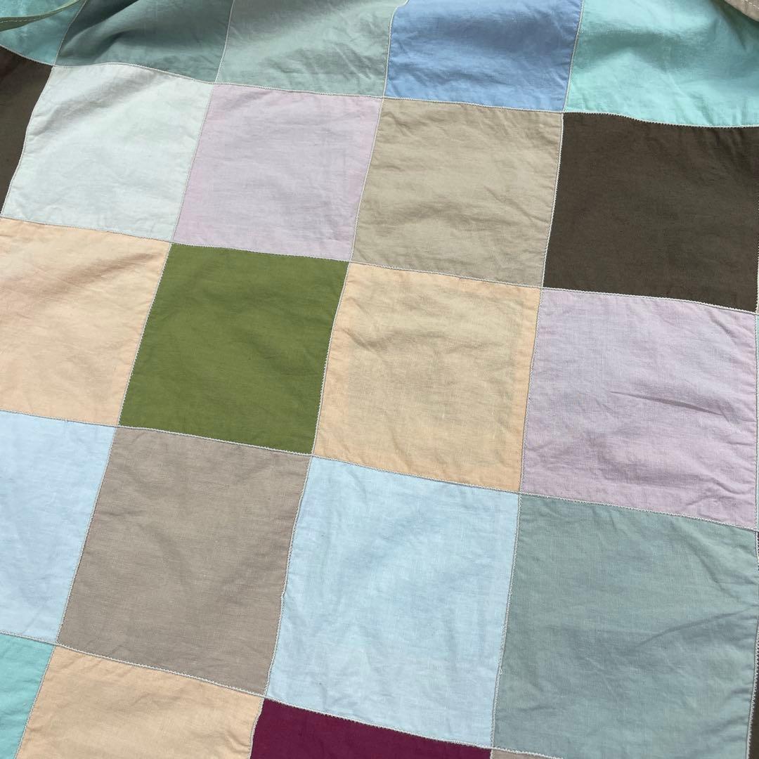 MARNI/マルニ、サスペンダーラップスカート、パッチワーク巻きスカート、42