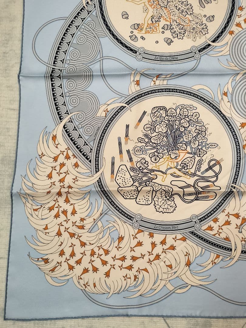 エルメス HERMES カレ90 刺繍が織りなす伝説