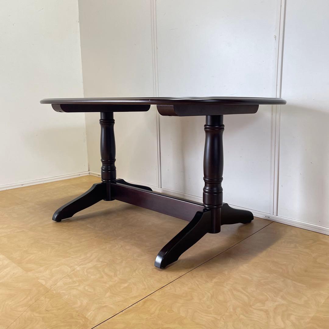 キツツキ 飛騨産業 ダイニングテーブル アンティーク ビンテージ 民芸家具