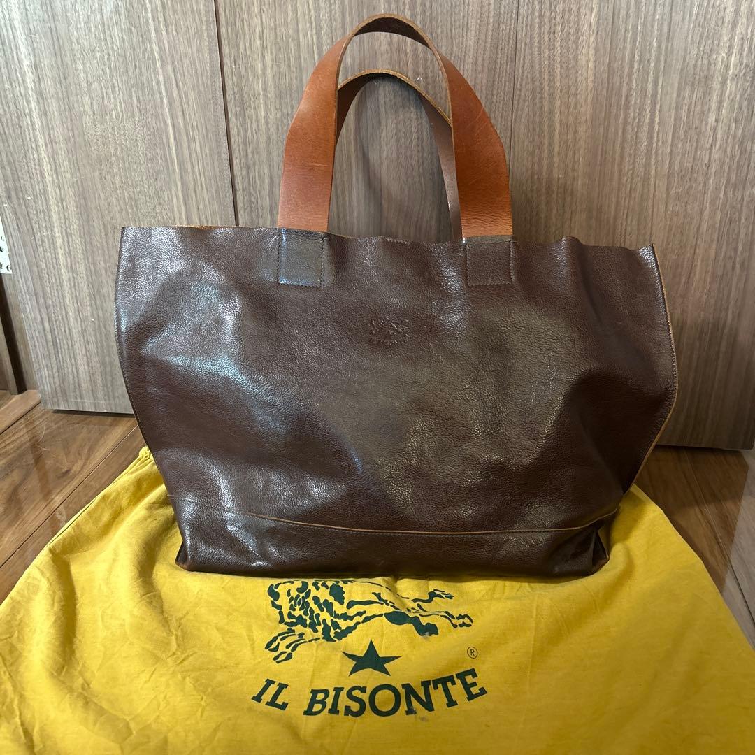 イルビゾンテ　本革　トートバッグ　A4可能