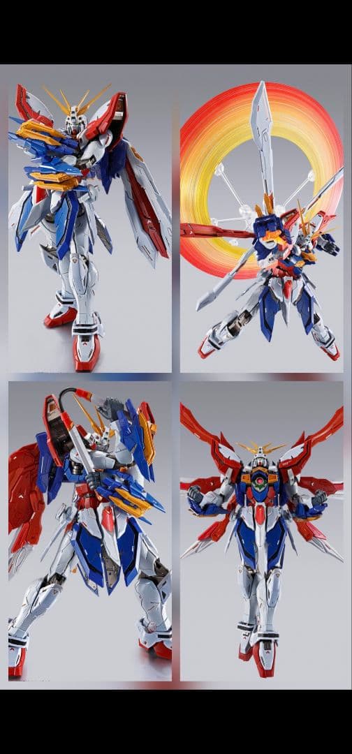 LBUILD BURNING GUNDAM ゴッドガンダム 神高达