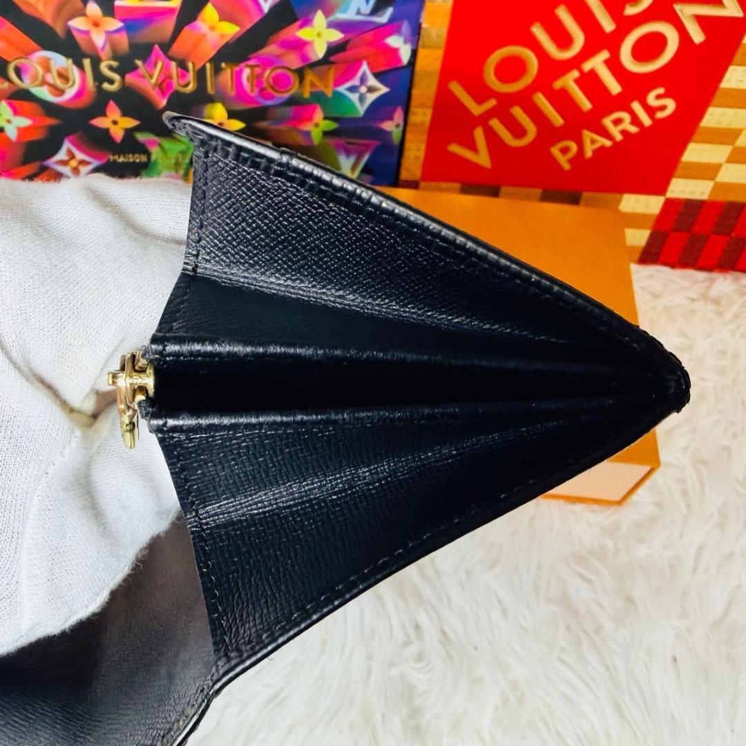 【セール中！】ルイヴィトン エピ ポルトフォイユサラ 長財布 ブラック ノワール