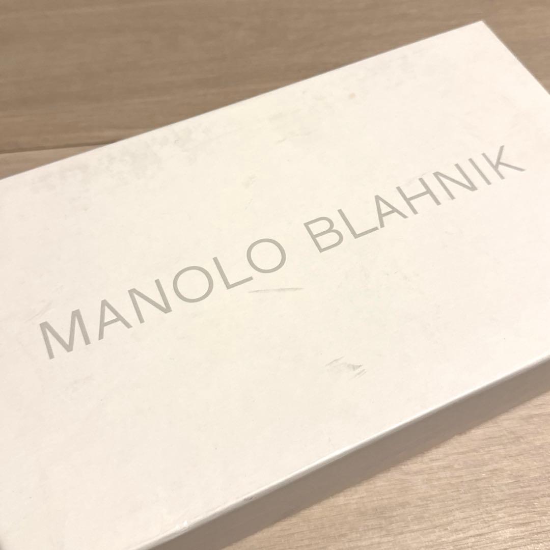 マノロブラニク　36 デニムパンプス１回着のみ
