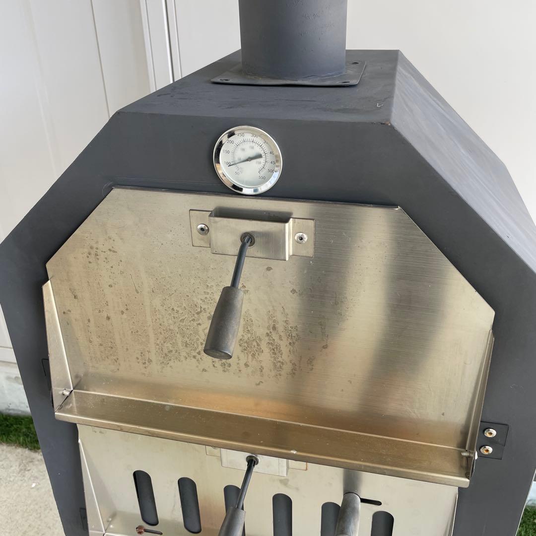 ピザ窯　持ち運びOK　アウトドア　ステーキ　バーベキュー