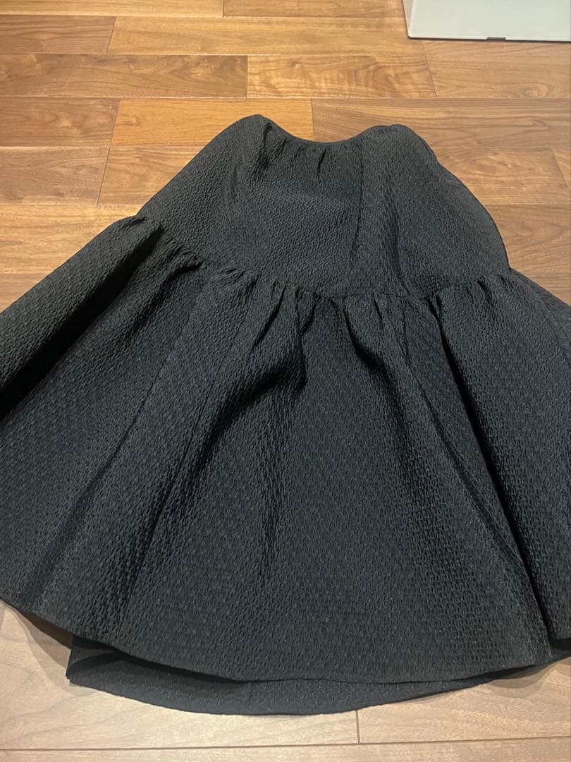 ブルレアジャガードスカート