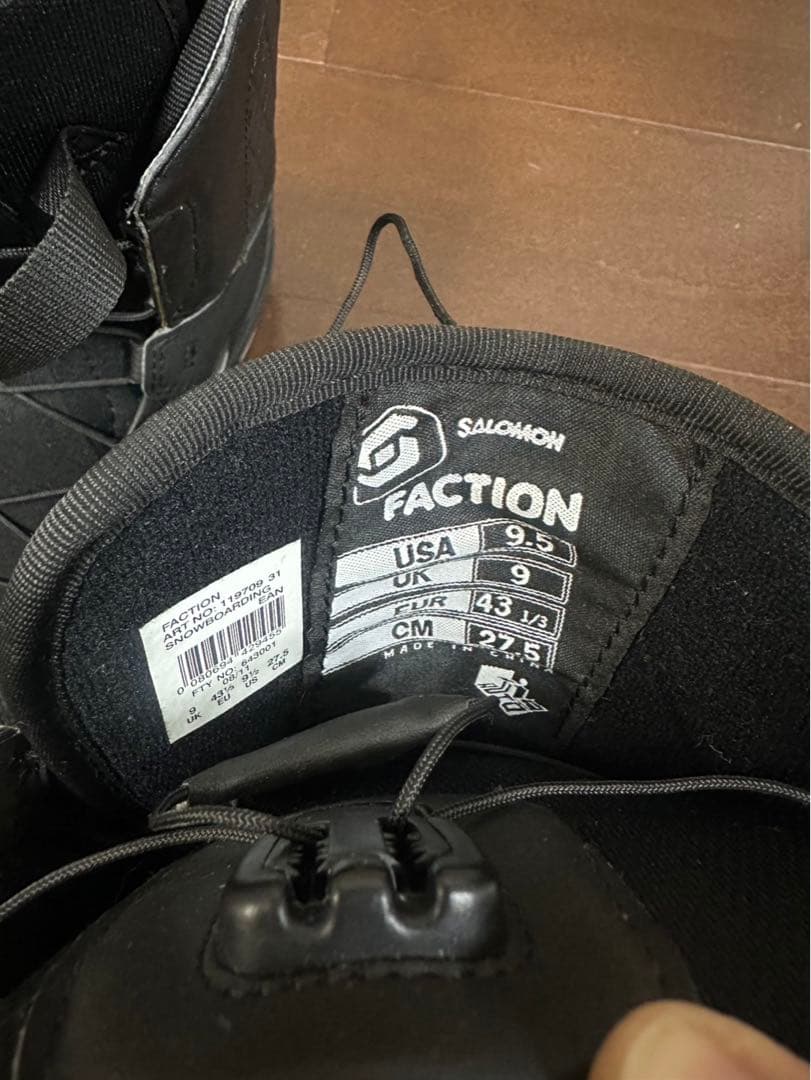 Salomonスノーボードブーツ FACTION