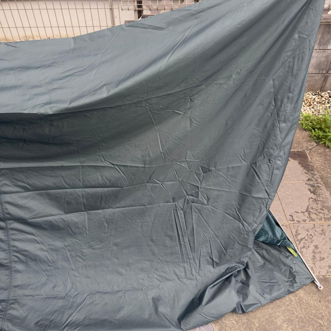 美品モンベル　ムーンライトテント 3型アイボリー純正グランドシート付ゆるキャン△