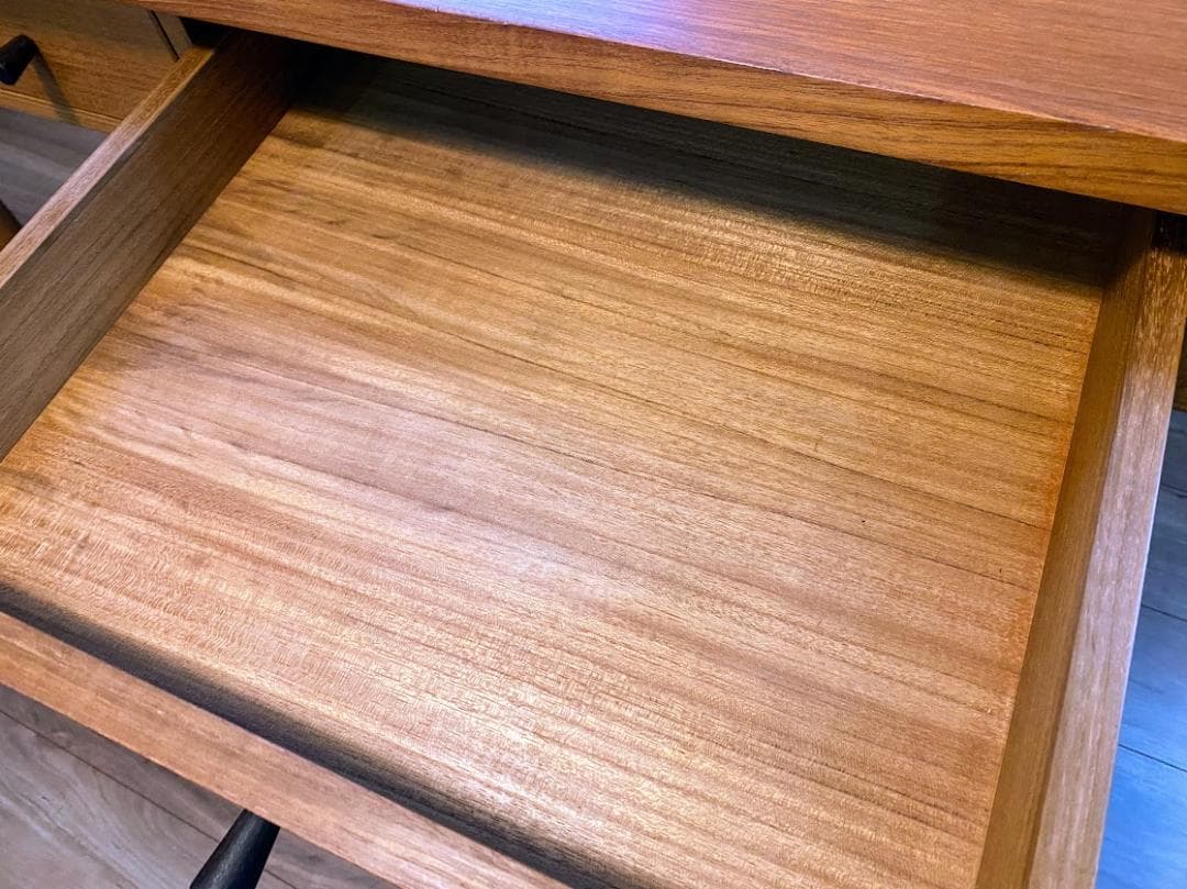 CHLOROS クロロス チーク オリジナルデスクテーブル オイル仕上げ