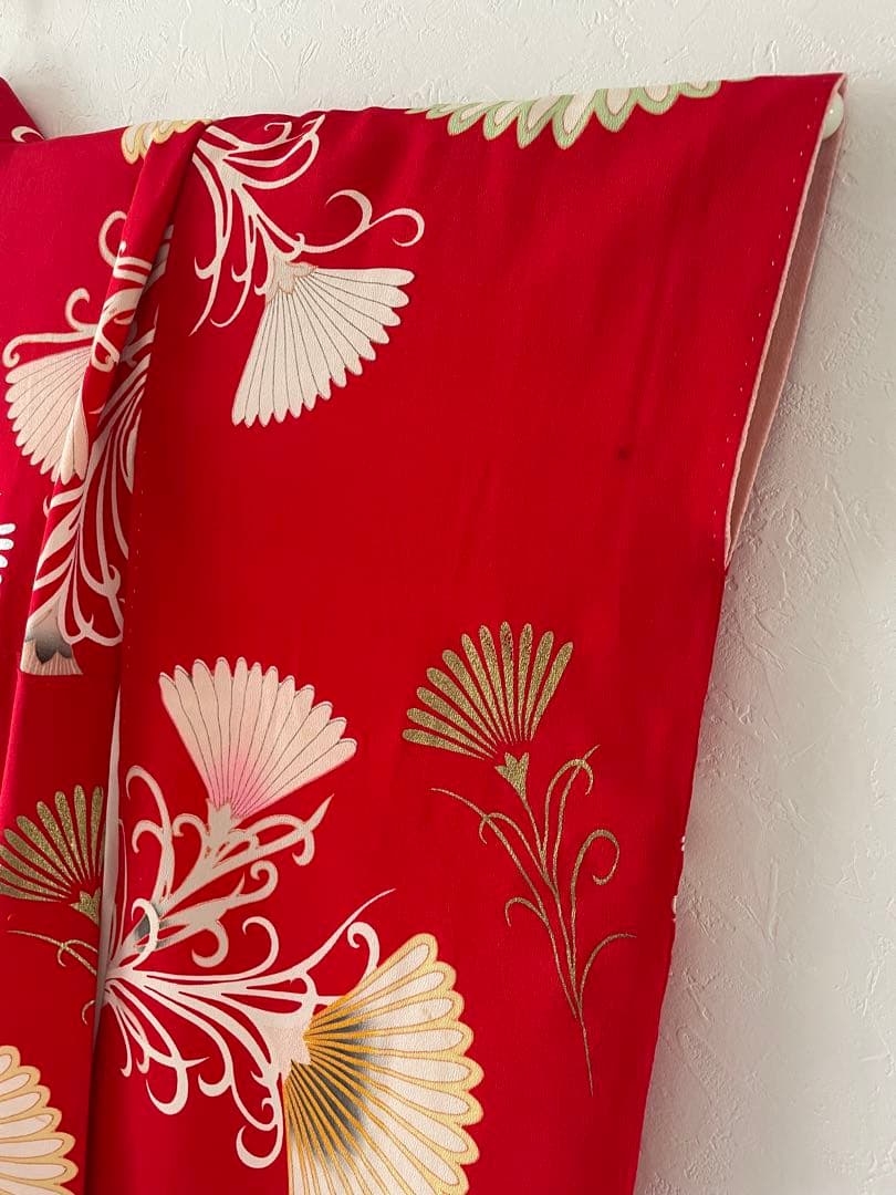 七五三　7歳　8歳　アンティークお着物セット