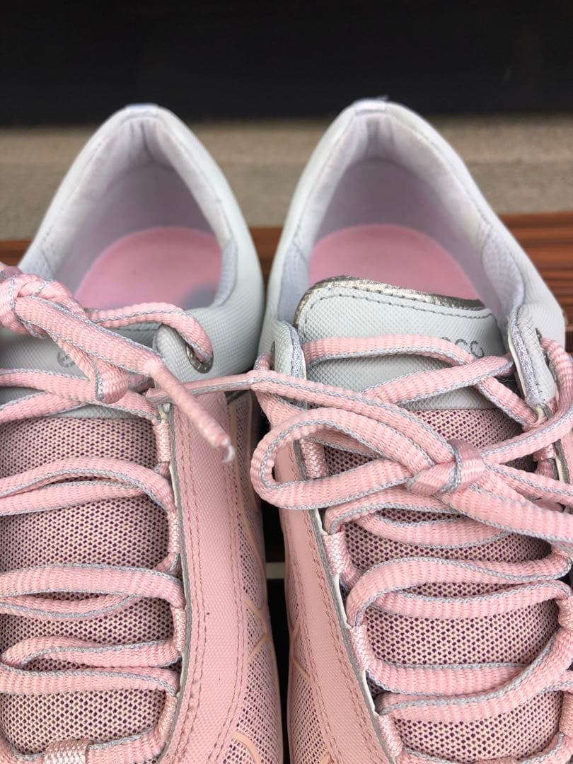 299番 新品ECCOゴルフシューズ40 25.0～25.5cmソフトスパイク