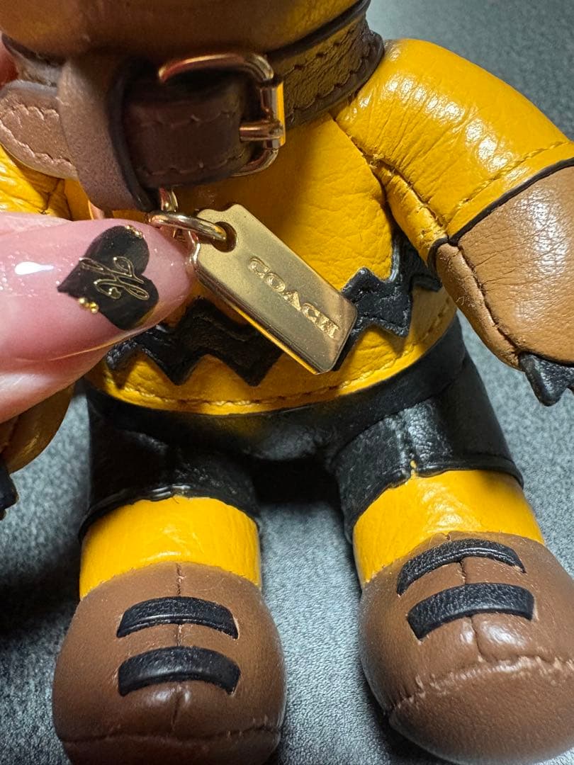 COACH チャーリーブラウン キーホルダー
