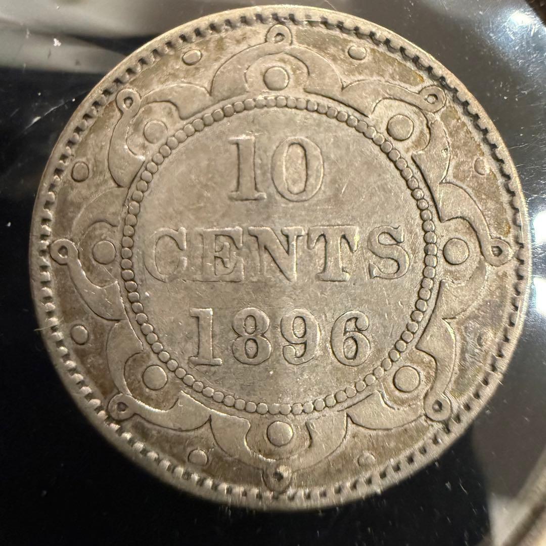 f*i様 No.68 アンティーク 銀貨 5点まとめ ニューファンドランド 5