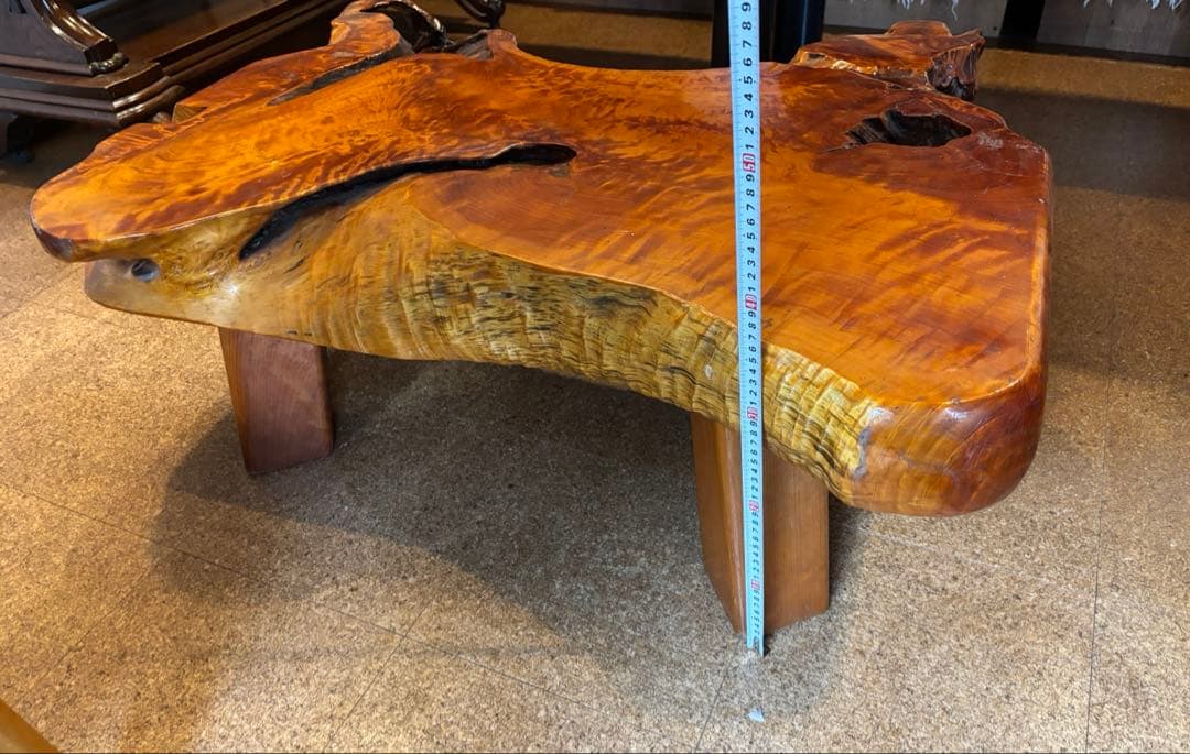 原木 一枚板 座卓 欅 ケヤキ けやき 無垢