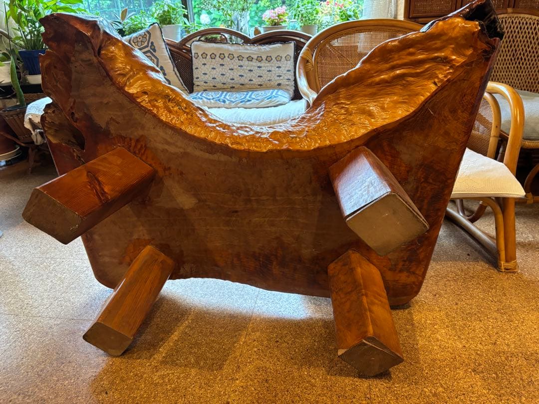 原木 一枚板 座卓 欅 ケヤキ けやき 無垢