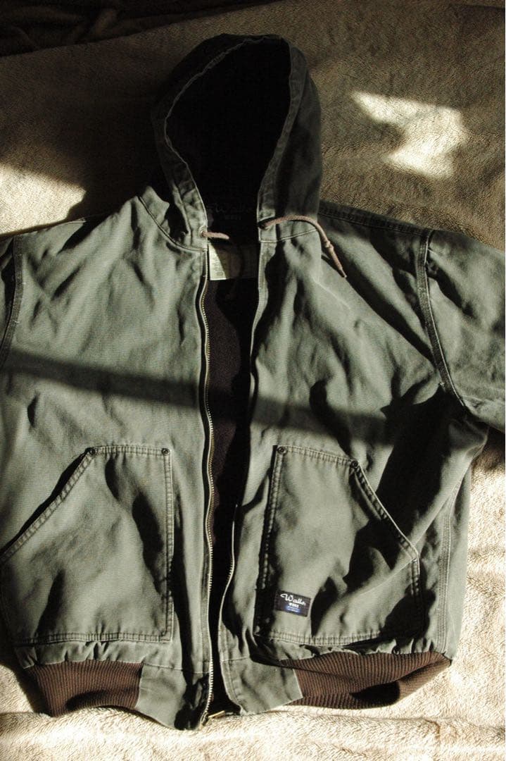 90s Walls ダックアクティブジャケット オリーブグリーン