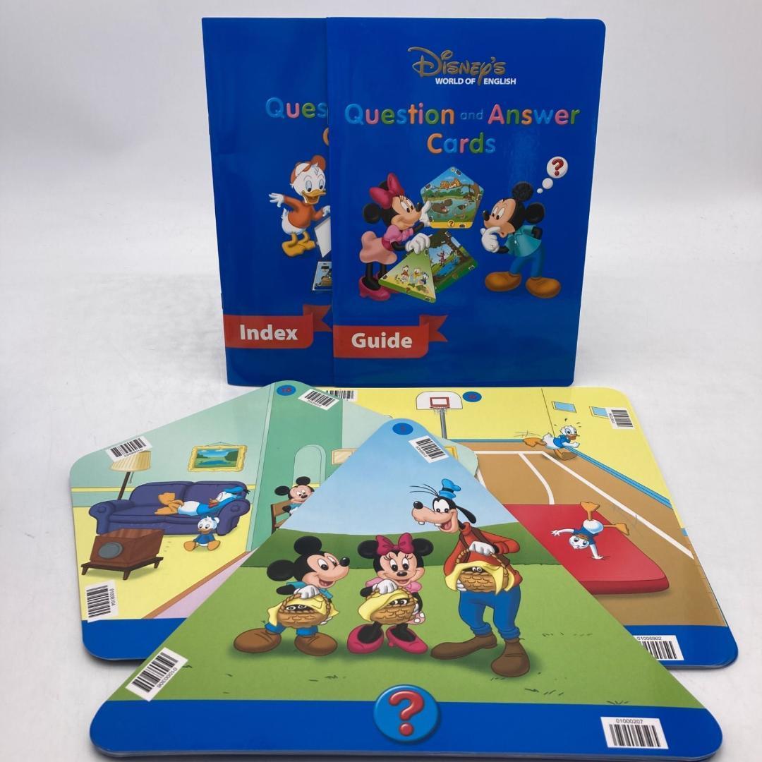 トークアロング・Ｑ＆Ａカード　ディズニー英語システム　DWE　300722