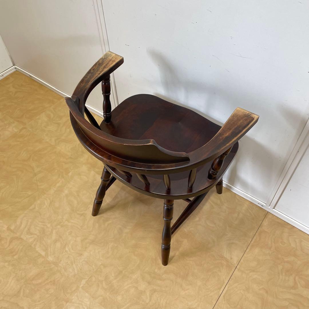 北海道民芸家具 アームチェア② キャプテンチェア ウィンザー 椅子 チェア イス