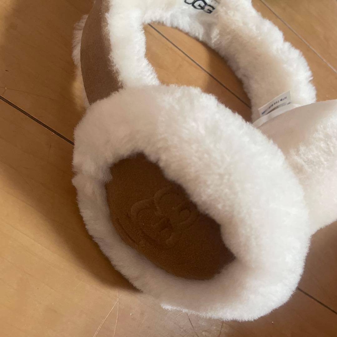 ugg SheepskinEmbroidery Earmuff イヤーマフ