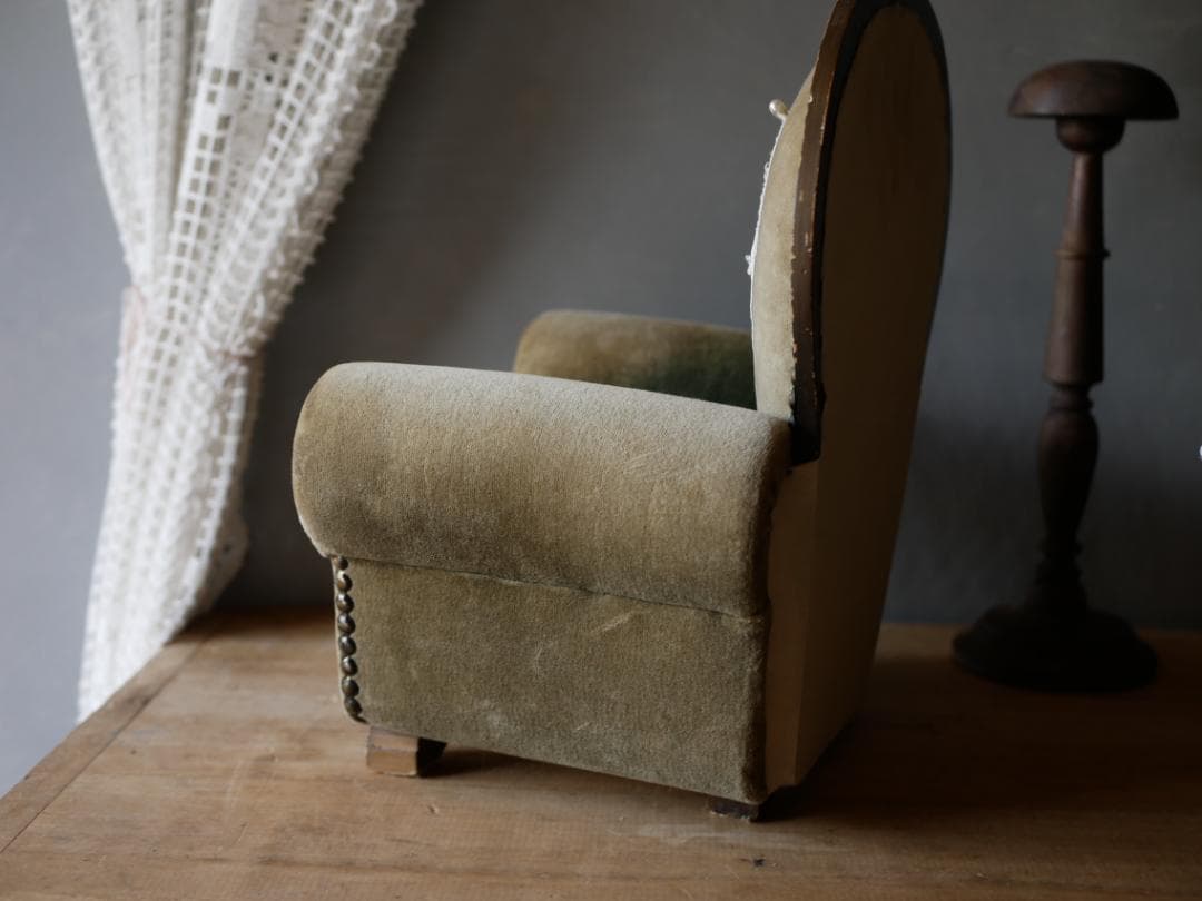 ソファ　チェア　フランスアンティーク　ぬいぐるみ用　アンティークチェア