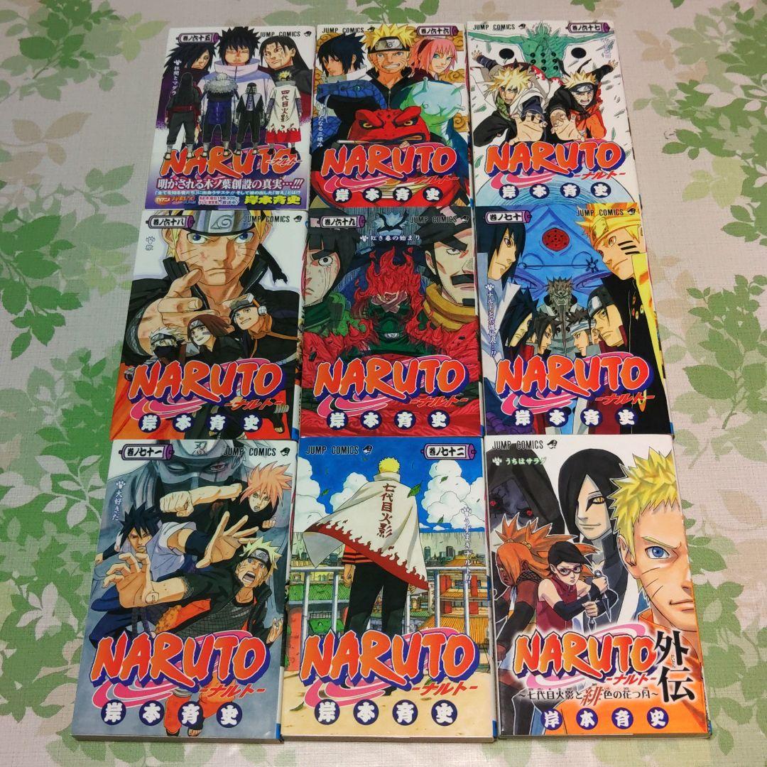 「アニメ化作品」 NARUTO ナルト 1～72巻+外伝　漫画　コミック