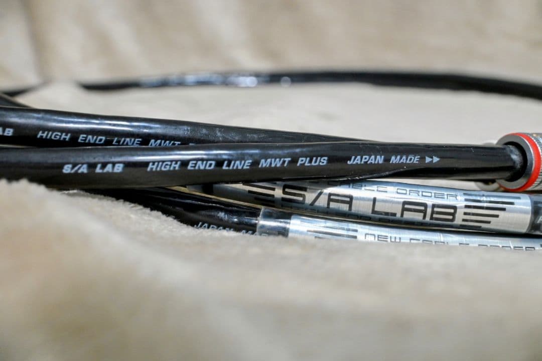 S/A LAB high end line mwt RCAケーブル