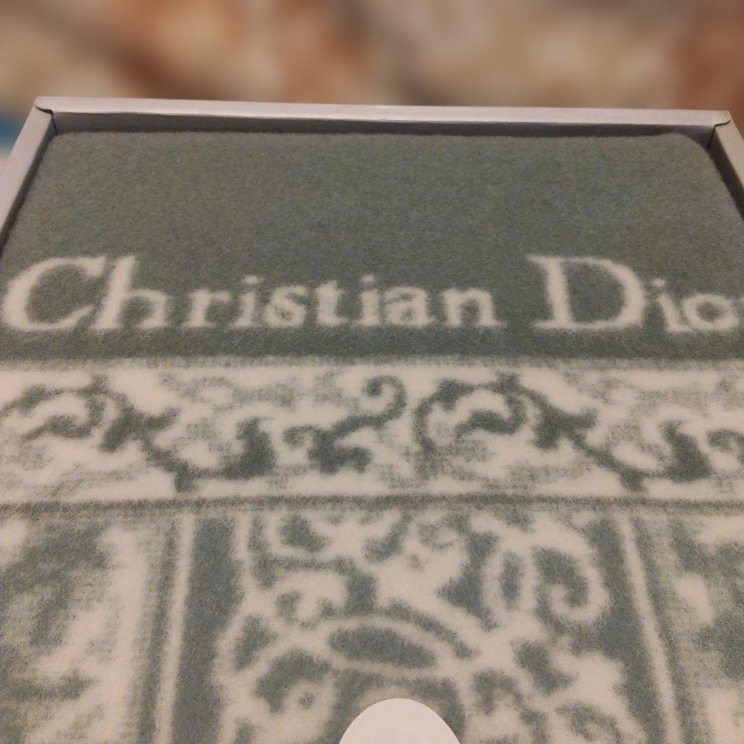 新品未使用　ChristianDior　ブランケット　ウール100％