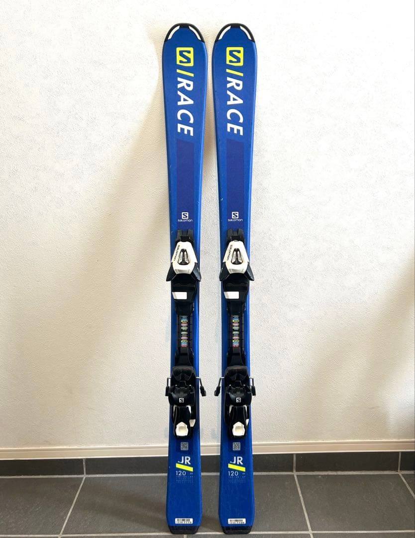 Salomon サロモン　JR R9スキー 120 板　子供