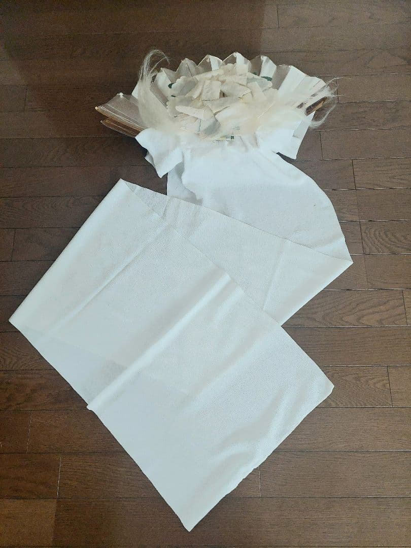 扇獅子(白)　日本舞踊　小道具