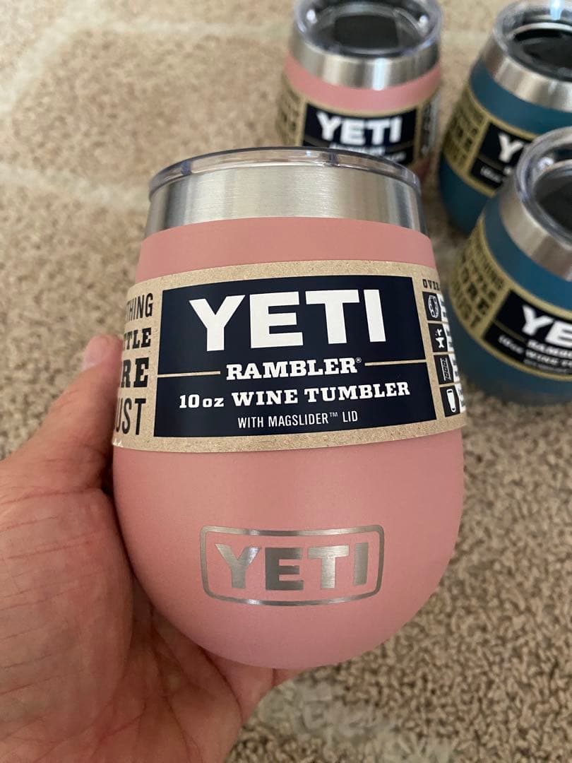 YETI Rambler 10 oz Wine Tumbler ピンク2個