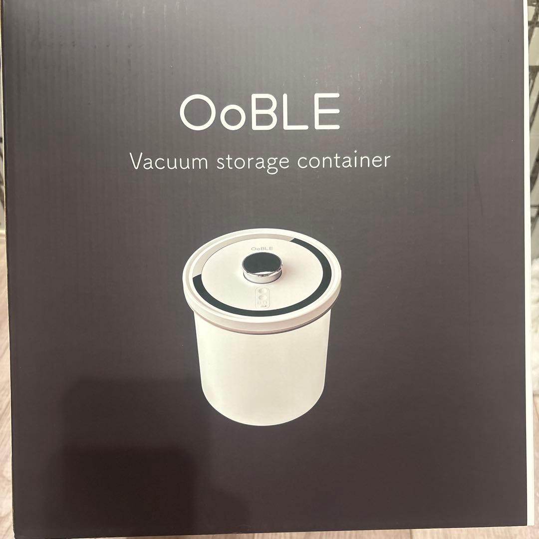 真空保存容器 OB-001WH ホワイト