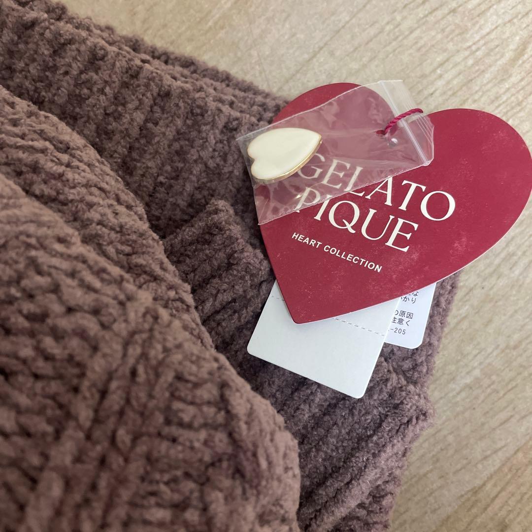 ジェラートピケ ハートアランカーディガン