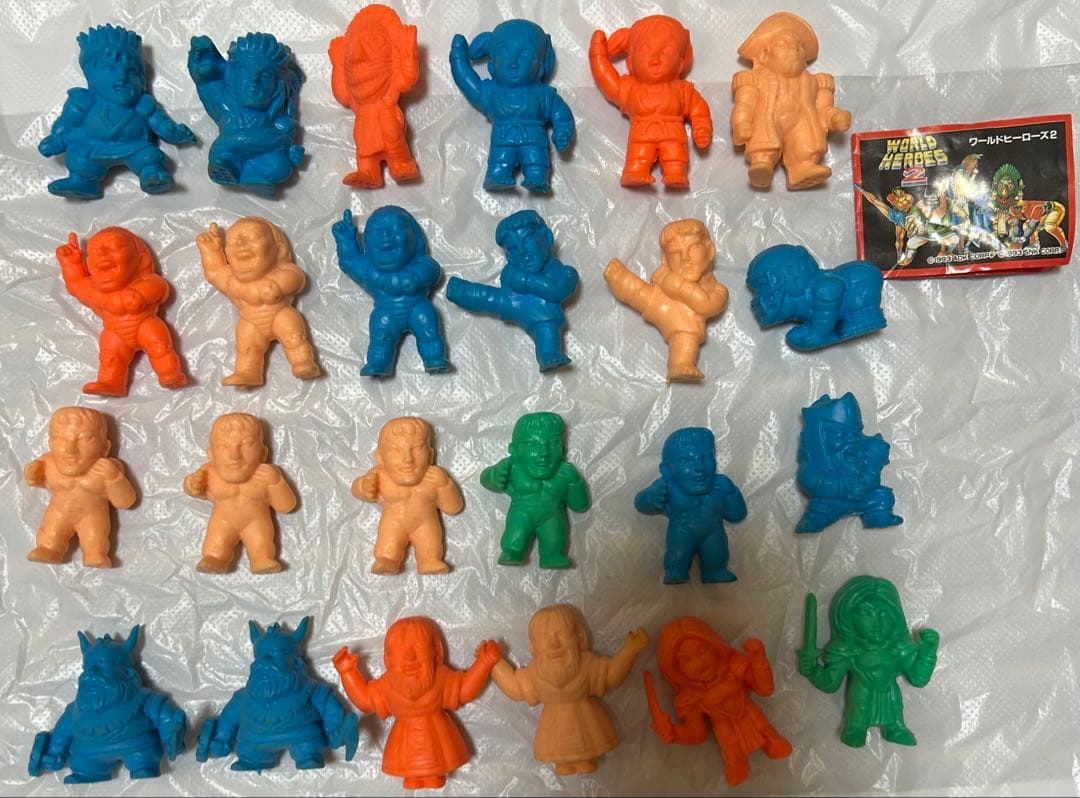 ワールドヒーローズ フィギュア 24体セット