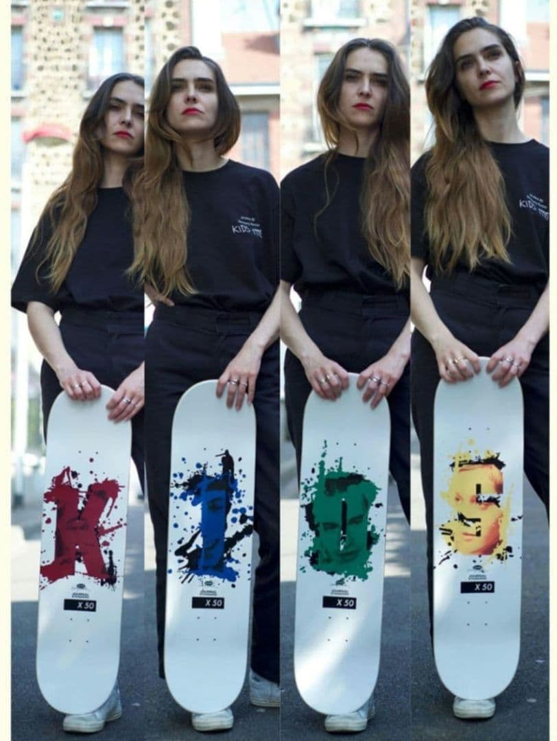 新品未使用　KIDS　Larry Clark　ラリークラーク　スケートデッキ