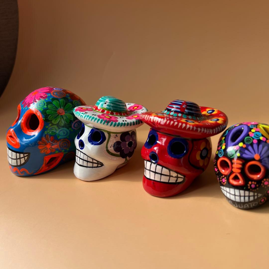 メキシコ　スカル ドクロ　5個セット