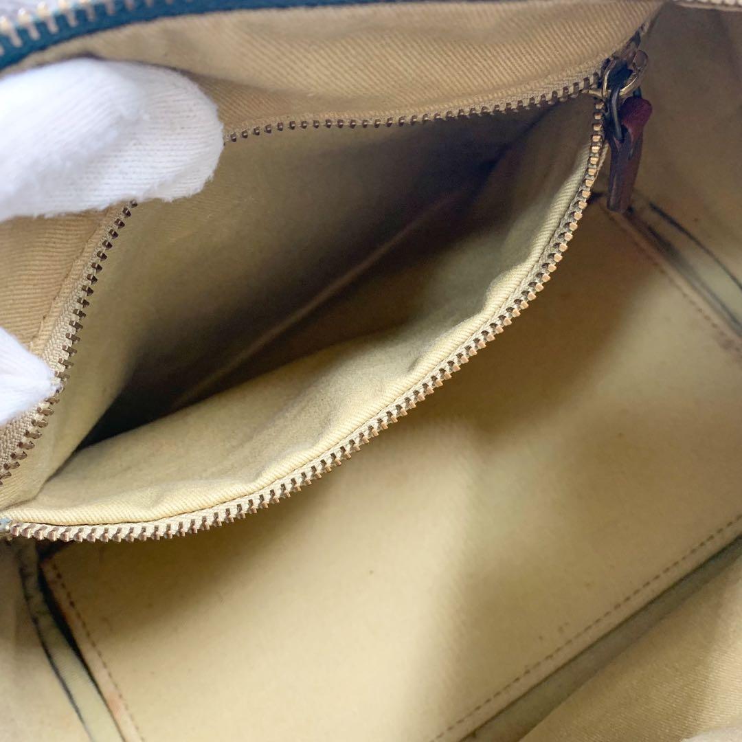 【✨極美品✨】 ラルフローレン ミニボストンバッグ チェック柄 グリーン