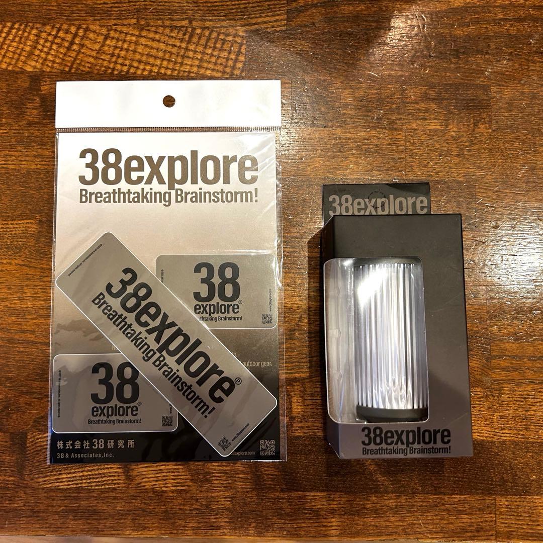 【未開封】38explore 38灯　MIYABI ステッカーセット