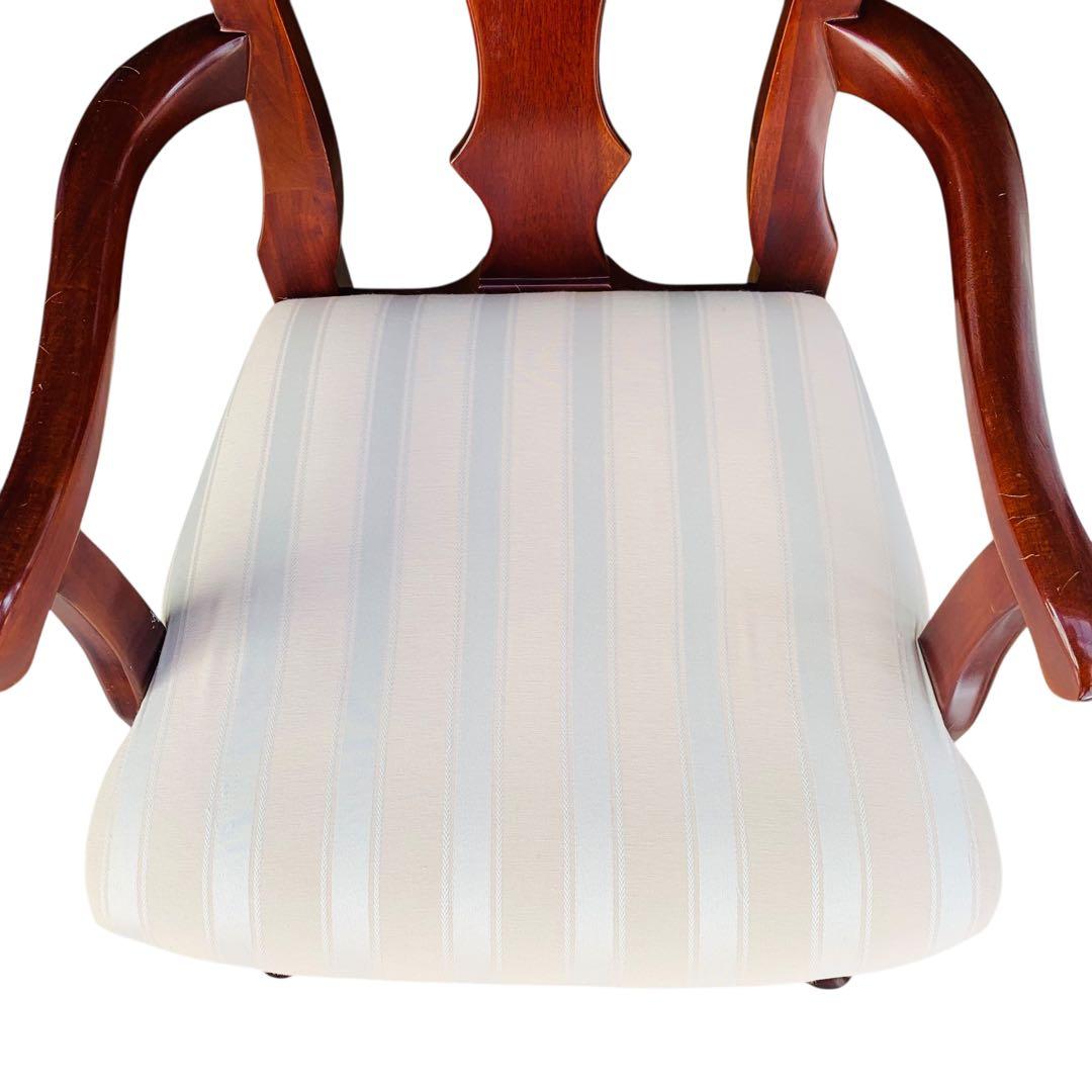 美品‼️大塚家具アンティークチェアー 猫足　レトロ