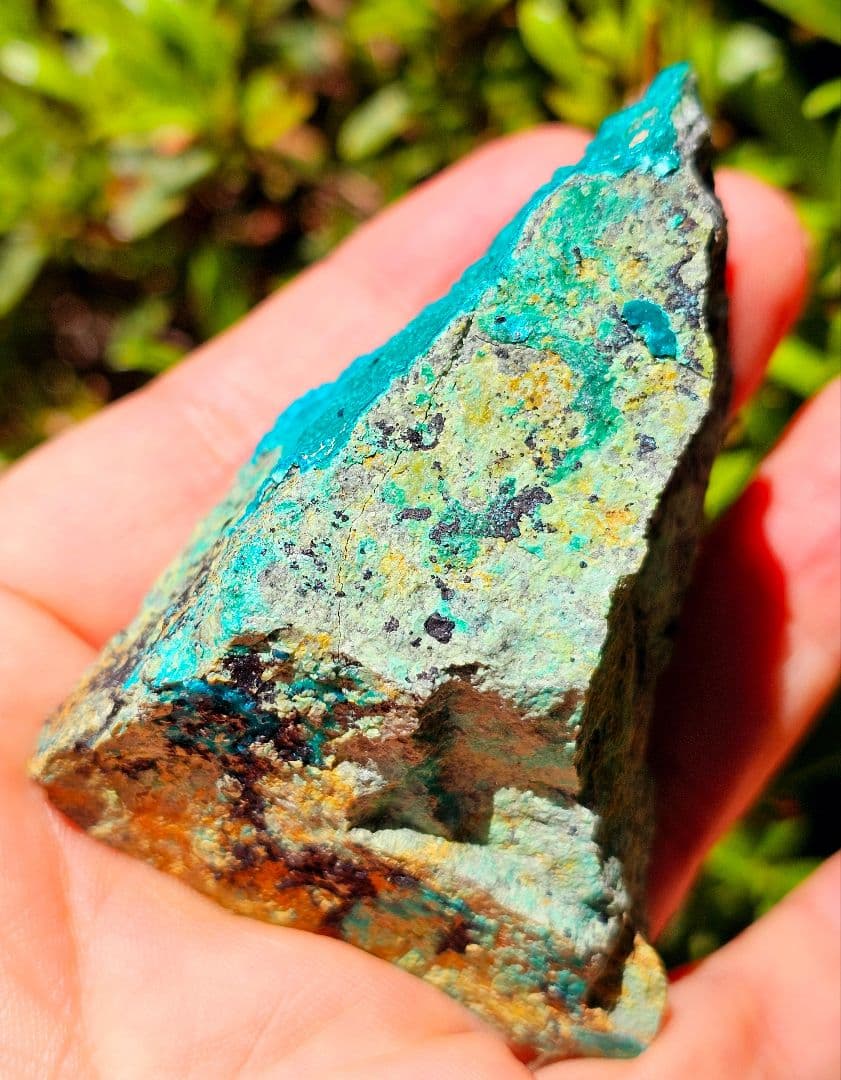 約100g以上あり‼️金運を呼ぶ‼️アメリカ産 クリソコラ 原石