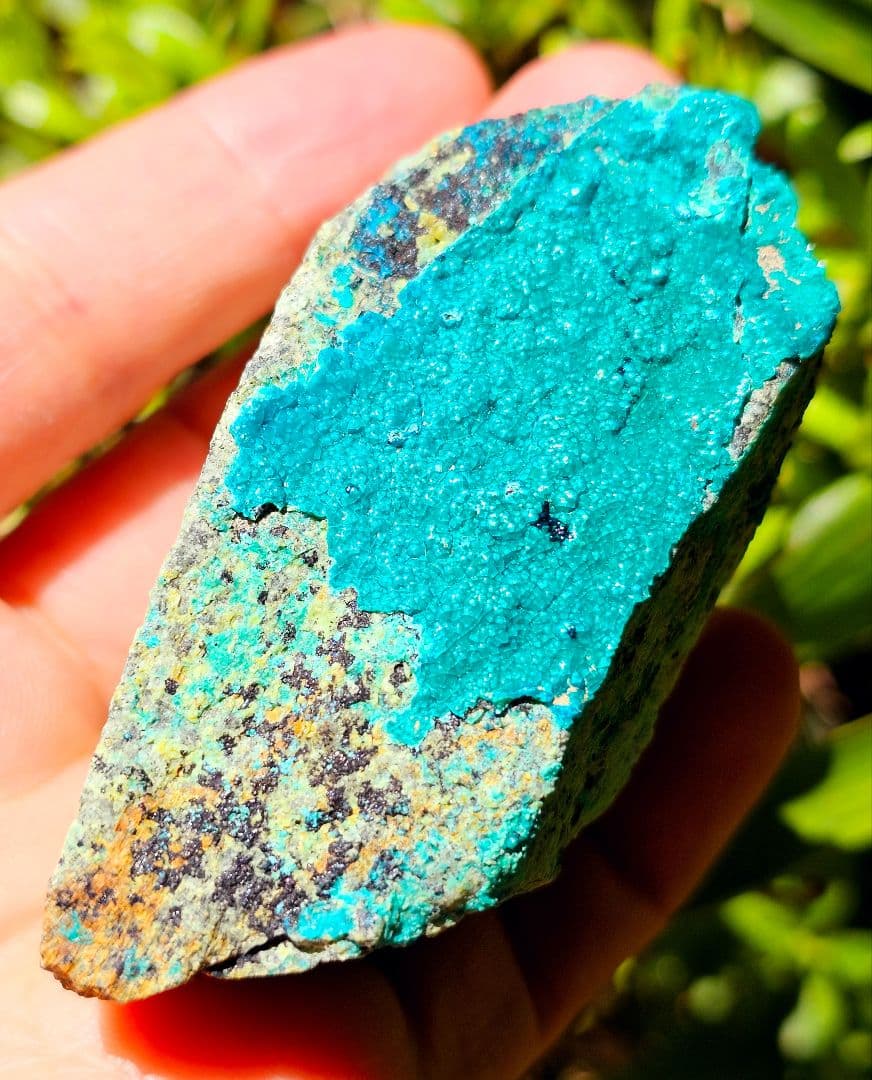 約100g以上あり‼️金運を呼ぶ‼️アメリカ産 クリソコラ 原石