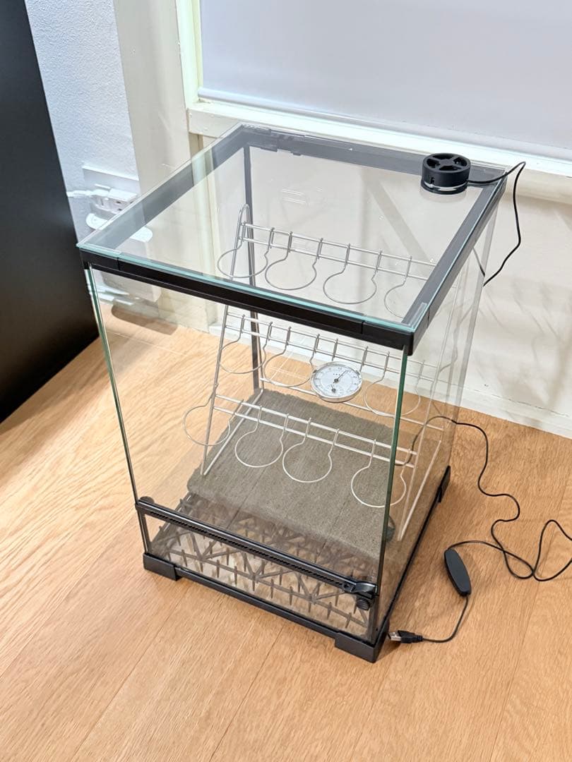 dooa コレクションワイヤースタンド　テラリウムケージセット　30×30×45