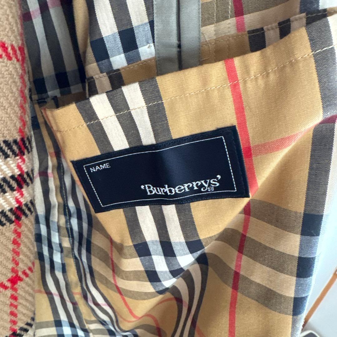 Burberry's ステンカラーコート オリーブグリーン　年代物