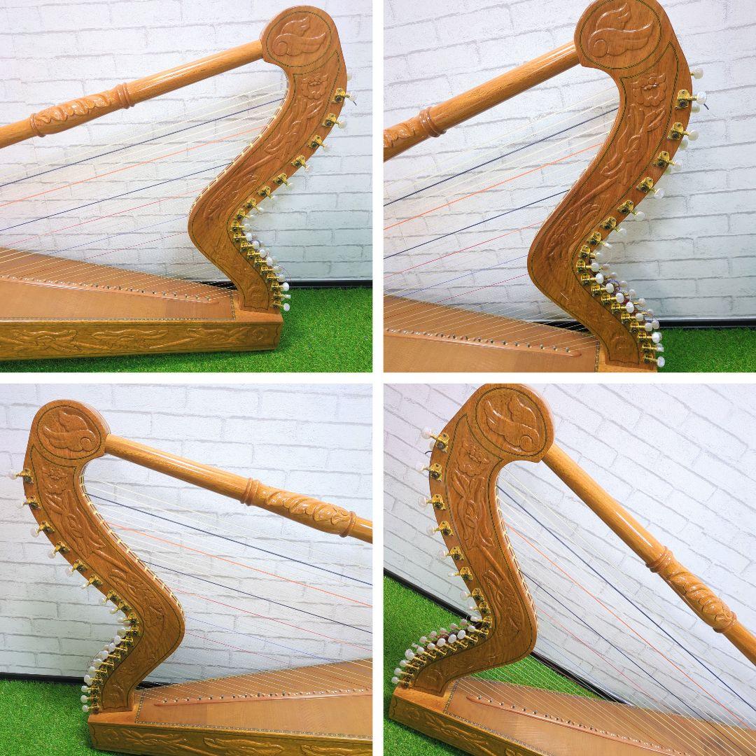 アルパ ハープ 37弦 本体　Paraguayan Harp