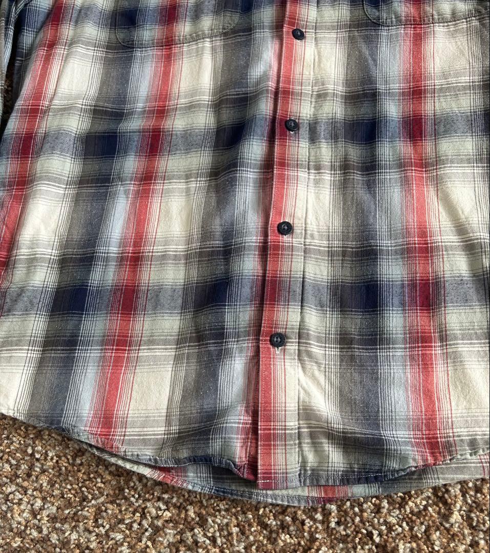 【希少】Patagonia オンブレチェック柄シャツ　XLサイズ