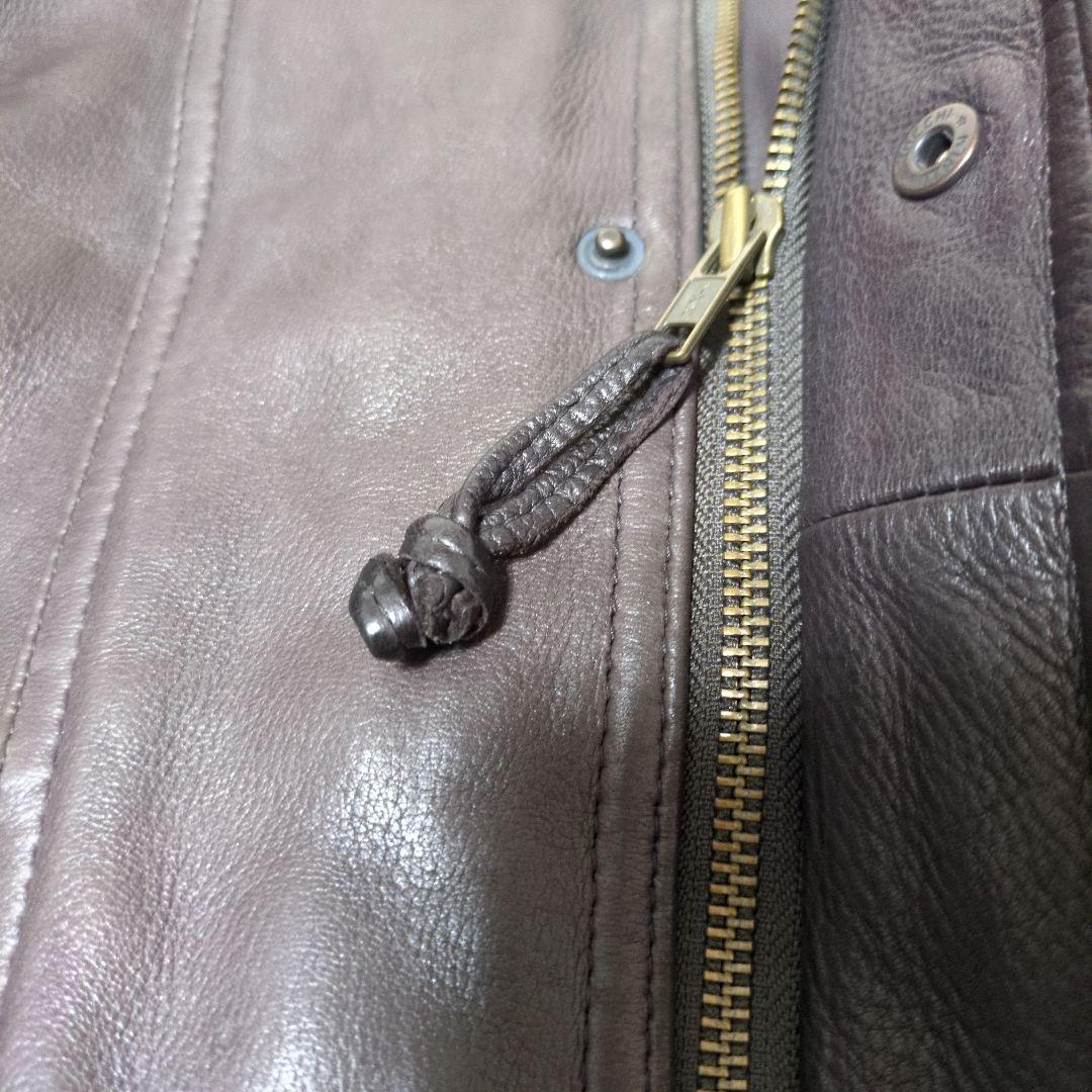 希少素材✨鹿革 ヴィンテージ A-2 フライトジャケット 90s 短丈 レザー