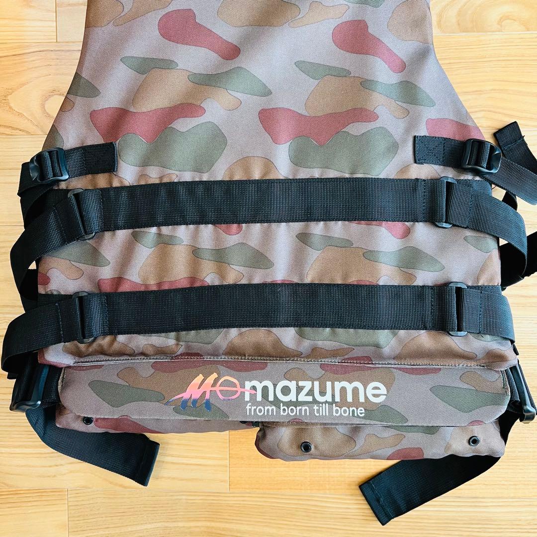 mazume マヅメ　フィッシングベスト　ライフジャケット　ベスト　迷彩　美品