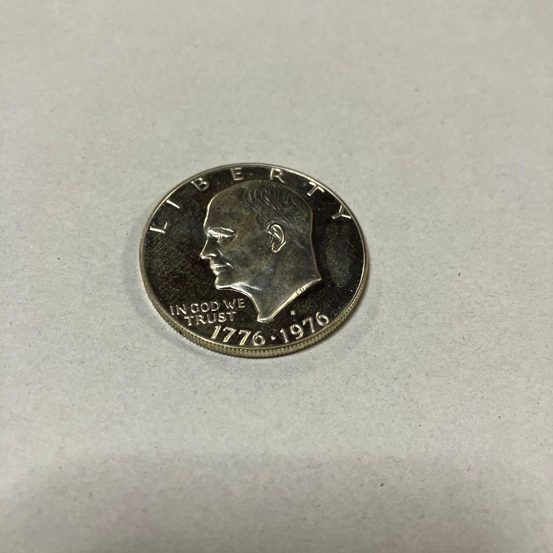 アメリカ　アイゼンハワー 1ドル　古銭　200周年　銀貨　slv400