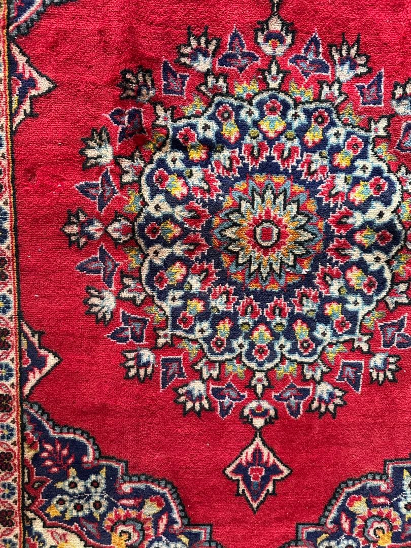 152×99 ヴィンテージラグ　手織ラグ